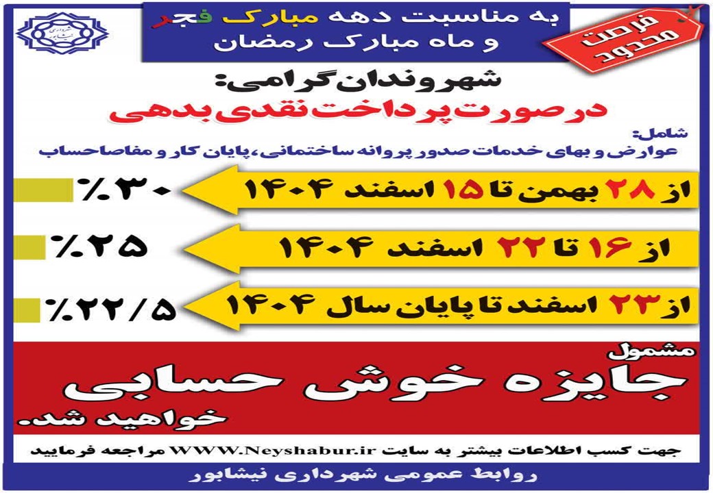 جایزه خوش حسابی