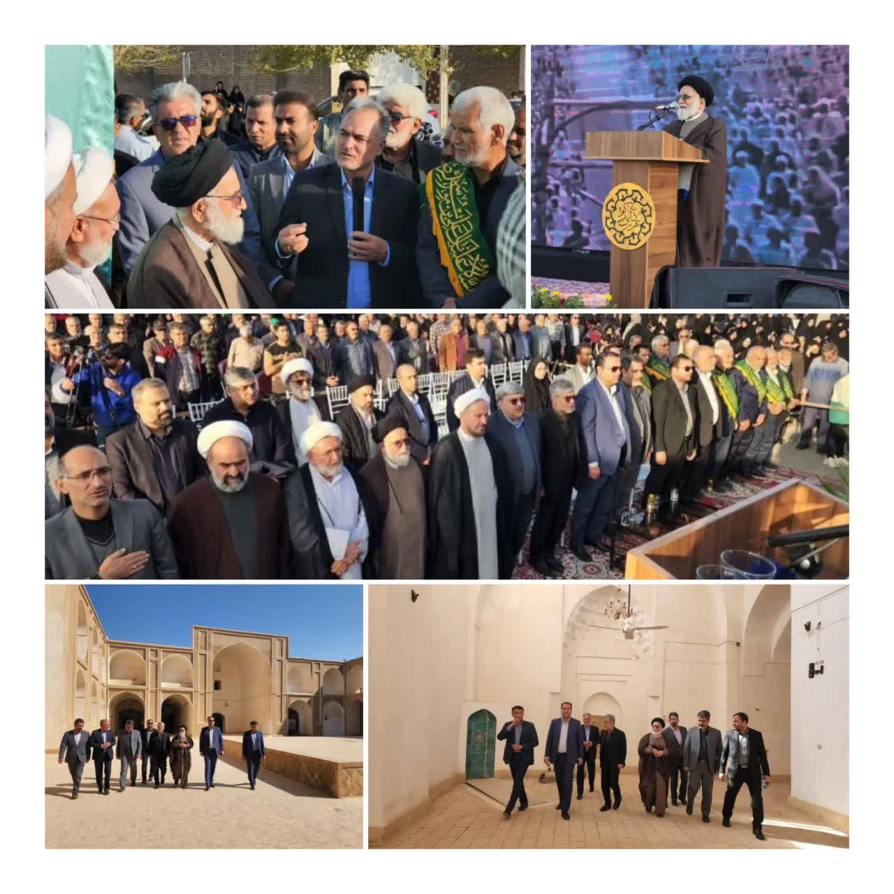 حضور مسئولان نیشابور در آیین بزرگداشت روز ابرکوه