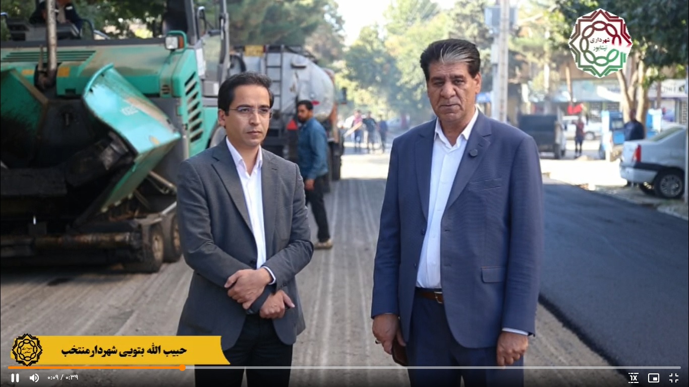 تداوم طرح بهسازی معابر نیشابور؛