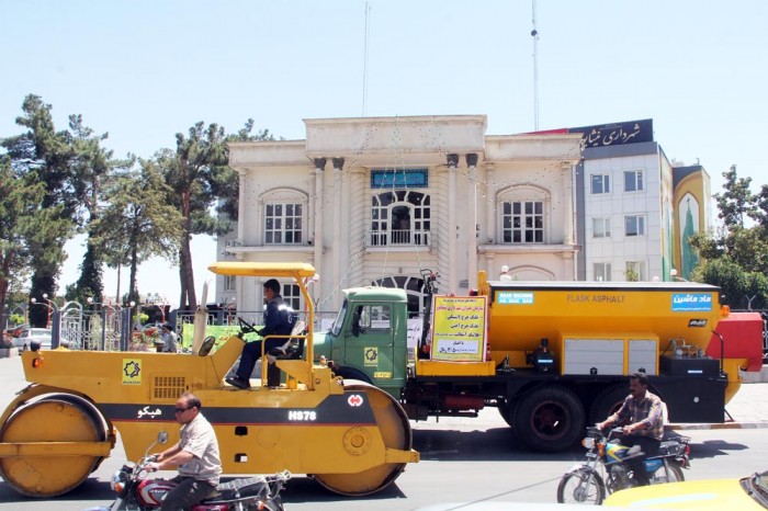 به روز رسانی و خرید تجهیزات عمرانی از سوی شهرداری نیشابور